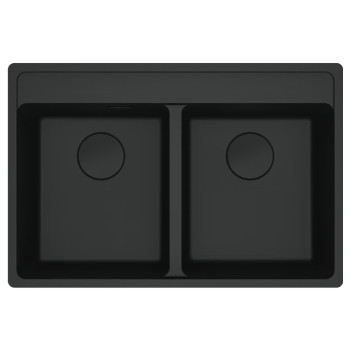 Кухонна мийка Franke Maris MRG 620 TL Black Edition (114.0720.010) чорний матовий
