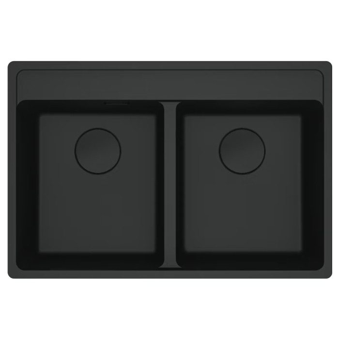 Кухонна мийка Franke Maris MRG 620 TL Black Edition (114.0720.010) чорний матовий