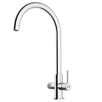 Змішувач кухонний Franke Lina J Clear Water (120.0730.806) хром