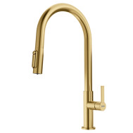 Кухонний змішувач Franke Maris Slim J Pull Down (120.0736.601) PVD gold