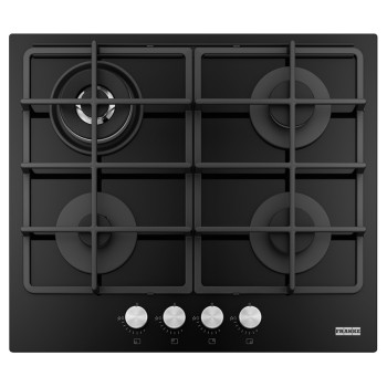 Газова варильна поверхня Franke FHSM 604 3G DC BK C (106.0734.773) чорне скло