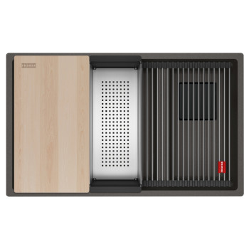 Кухонна мийка Franke Kubus 2 KNG PRO 120 (125.0750.517) сірий сланець