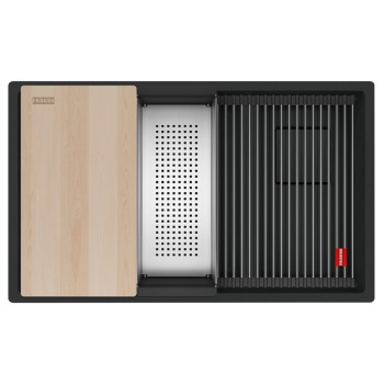 Кухонна мийка Franke Kubus 2 KNG PRO 120 (125.0750.515) чорний матовий