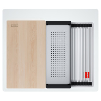 Кухонна мийка Franke Kubus 2 KNG PRO 610-53 (114.0749.504) білий