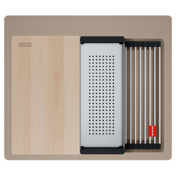 Кухонна мийка Franke Kubus 2 KNG PRO 610-53 (114.0749.505) мигдаль