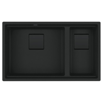 Кухонна мийка Franke Kubus 2 KNG 120 (125.0750.763) Black Edition