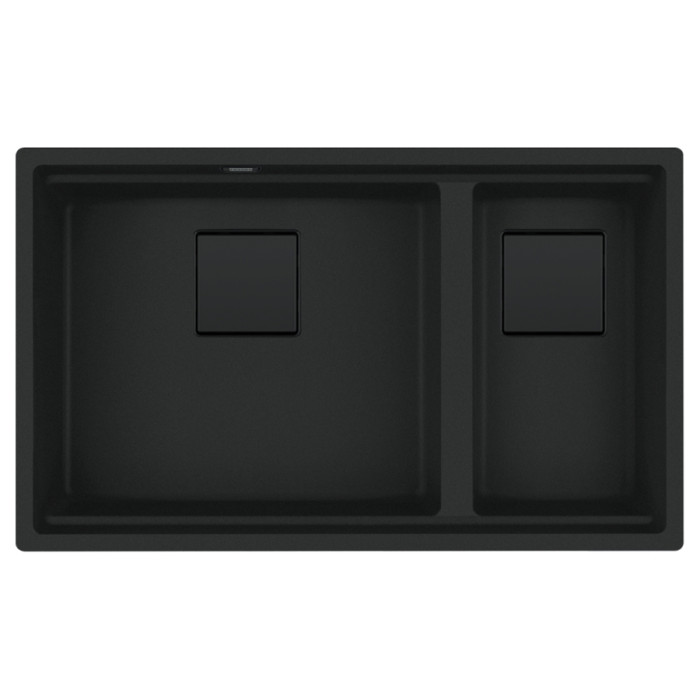 Кухонна мийка Franke Kubus 2 KNG 120 (125.0750.763) Black Edition