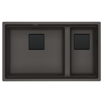 Кухонна мийка Franke Kubus 2 KNG 120 (125.0750.765) сірий сланець