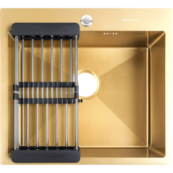 Кухонна мийка Gunter & Hauer Mindel 5522 Gold (55x51 см)