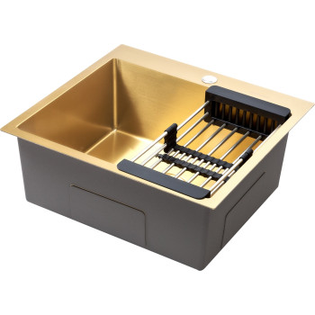 Кухонна мийка Gunter & Hauer Mindel 5522 Gold (55x51 см)
