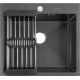 Кухонная мойка Gunter & Hauer Mindel 5522 Black (55x51 см)