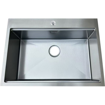 Кухонна мийка Gunter & Hauer Bever 7522 Inox Honey (75x51 см)