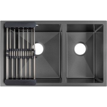 Кухонна мийка Gunter & Hauer Oder 7322 Black (73x45 см)