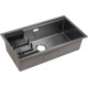 Кухонная мойка Gunter & Hauer Federbach 8022 Black (80x45 см)