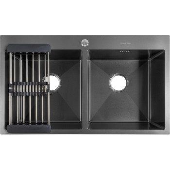 Кухонна мийка Gunter & Hauer Laber 8622 Black (86x51 см)