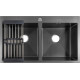 Кухонная мойка Gunter & Hauer Laber 8622 Black (86x51 см)