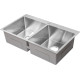 Кухонна мийка Gunter & Hauer Laber 8622 Inox (86x51 см)