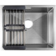 Кухонная мойка Gunter & Hauer Ruwer 5522 Inox Honey (55x45 см)