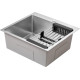 Кухонная мойка Gunter & Hauer Mindel 5522 Inox Honey (55x51 см)