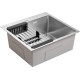 Кухонная мойка Gunter & Hauer Mindel 5522 Inox Honey (55x51 см)
