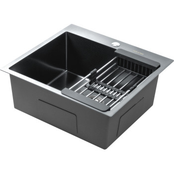 Кухонна мийка Gunter & Hauer Mindel 5522 Black Honey (55x51 см)