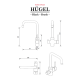 Кухонний змішувач Gunter&Hauer HUGEL Brush