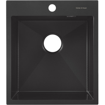 Кухонна мийка Gunter & Hauer Mindel 4522 Black Honey (45x51 см)