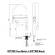 RITTER Gun Metal: кухонний змішувач Gunter&Hauer