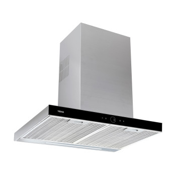 Витяжка кухонна Teka DLH 786 T (40487181) нержавіюча сталь / чорне скло