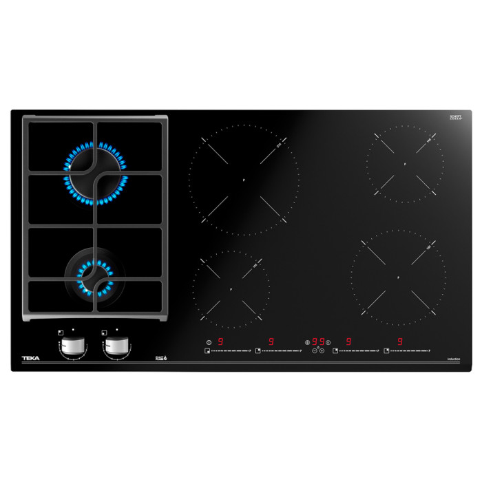 Комбінована варильна поверхня Teka HYBRID JZC 96324 ABN BLACK (112570150) чорний