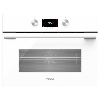 Електрична духова шафа + мікрохвилі Teka HLC 8440 C WH (111160011) біле скло