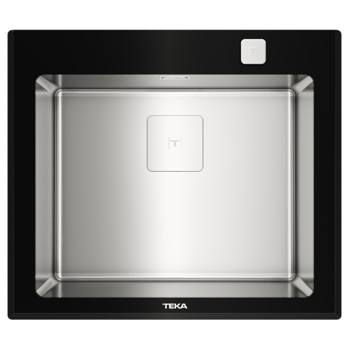 Кухонна мийка Teka Diamond RS15 1B (115000075) чорне скло