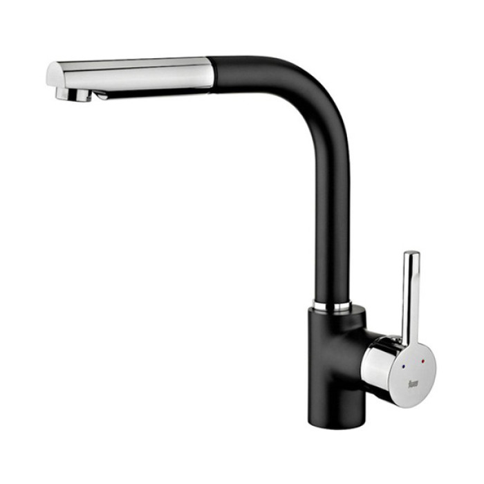 Кухонний змішувач Teka ARK 938 N (Black) (23938120N) чорний / хром